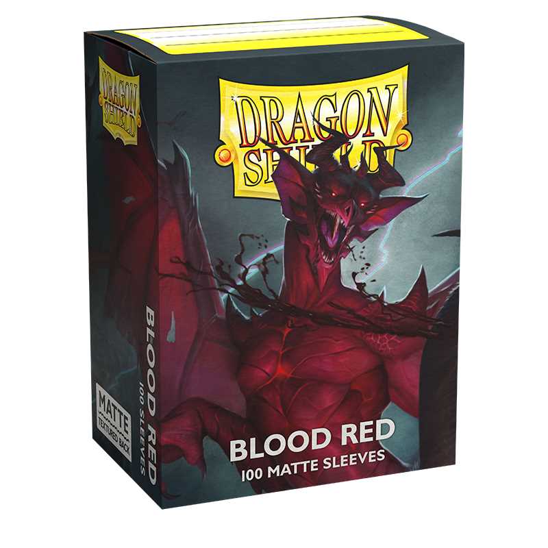 STANDARD SLEEVES BLOOD RED
